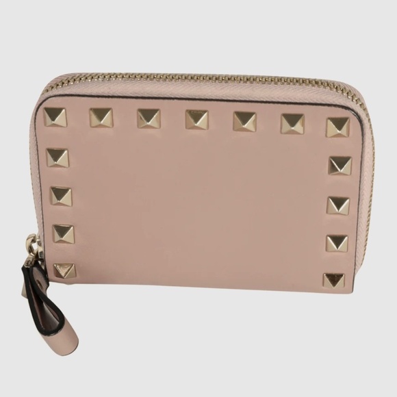 VALENTINO GARAVANI Rockstud Zip-Around Wallet - Picture 1 of 8